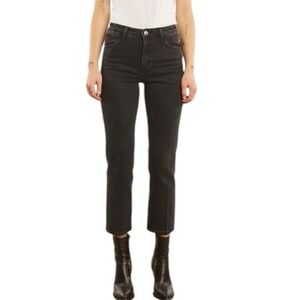 SPRWMN Jones Crop Straight Leg Denim Jeans‎